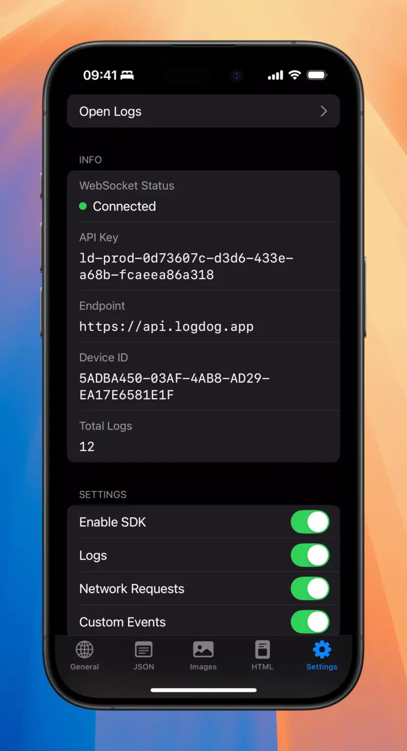 LogDog Dashboard